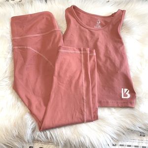 Buff bunny set leggings and crop top